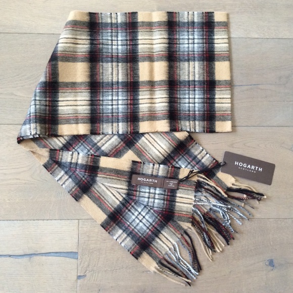 Tartan Scarf Sundance Catalog Scotland Lambswool